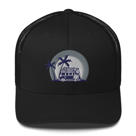 retro-trucker-hat-black-front