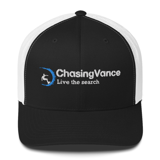 Trucker Cap black white front