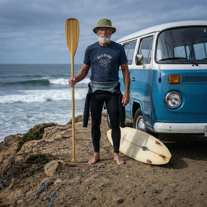 Old Dude Beach Surf Lifestyle Tee