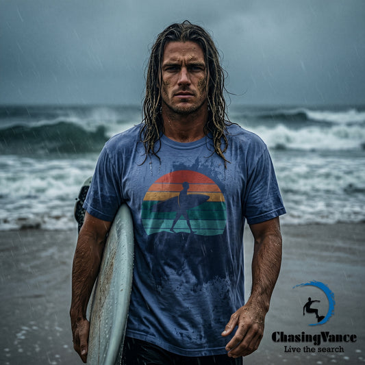 Retro Vintage Heavyweight Surf Tee