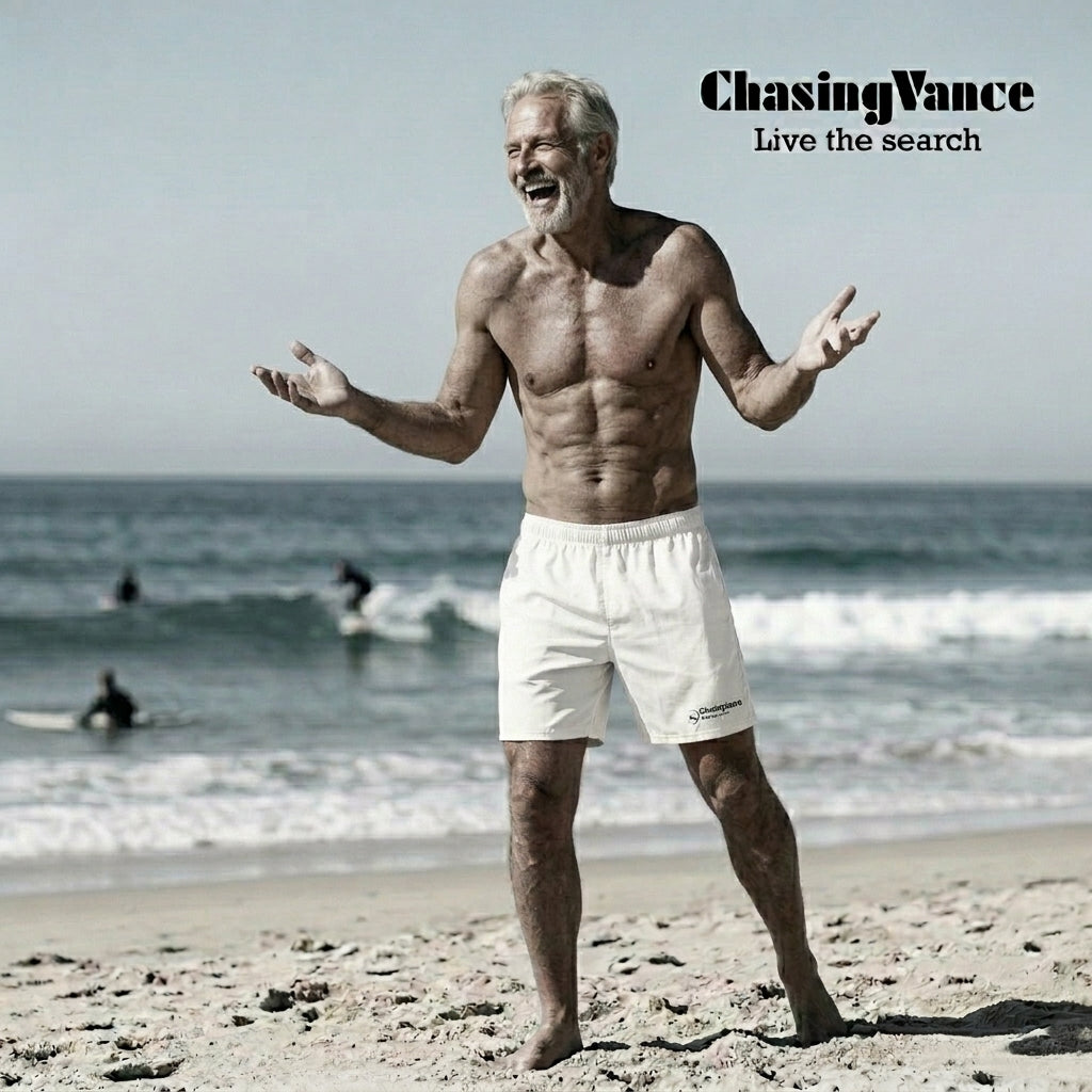 Live The Search Swim Trunks