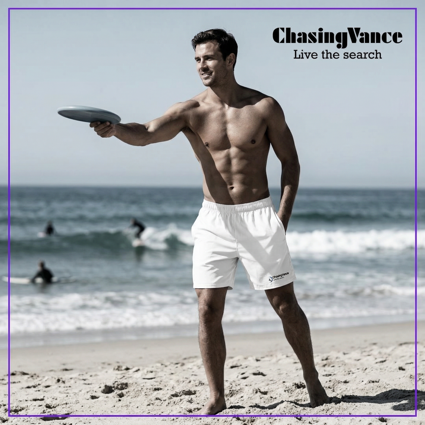 Live The Search Swim Trunks