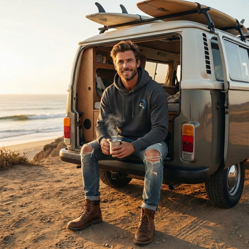 Premium Coastal Vibes Hoodie