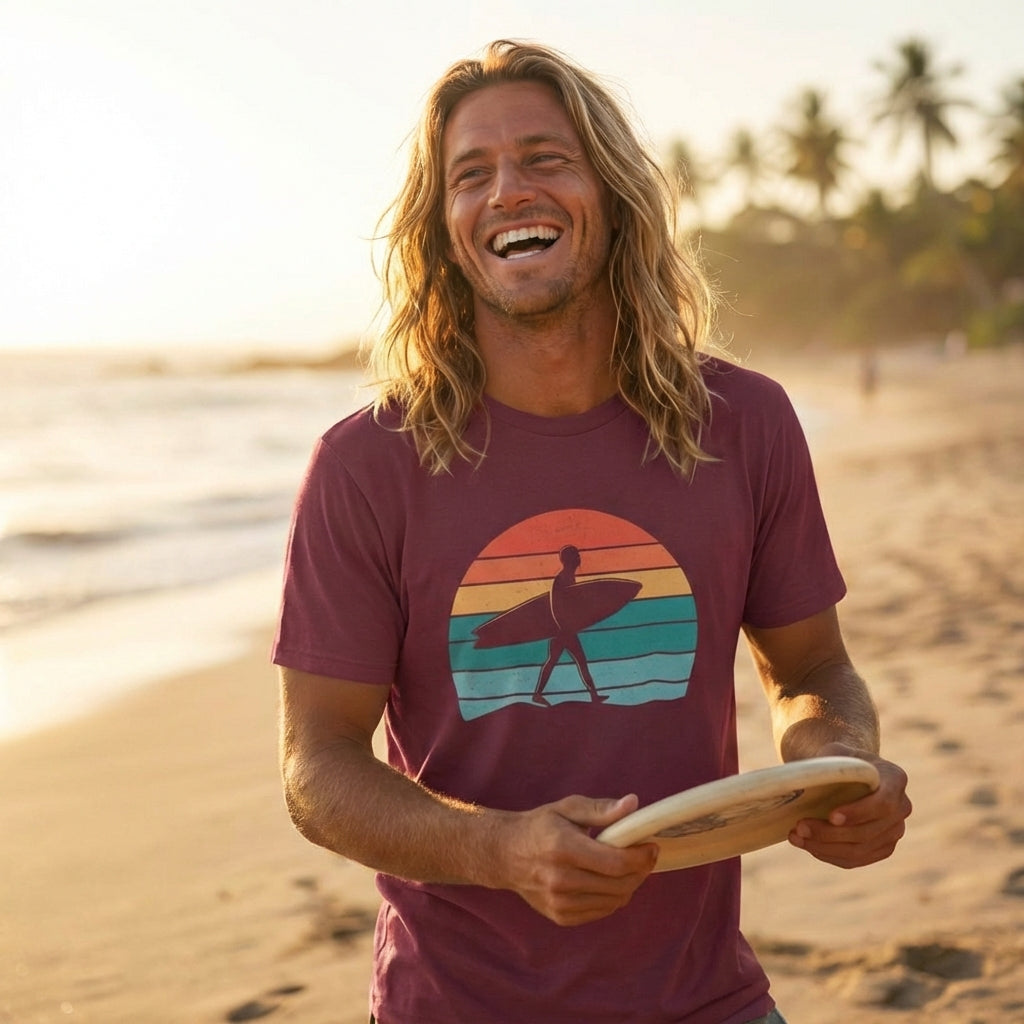 Retro Vintage Surf Tee