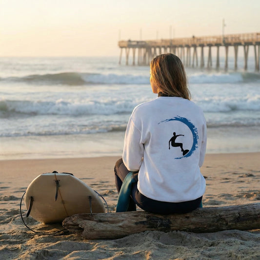 Classic Surf Logo Premium Sweatshirt
