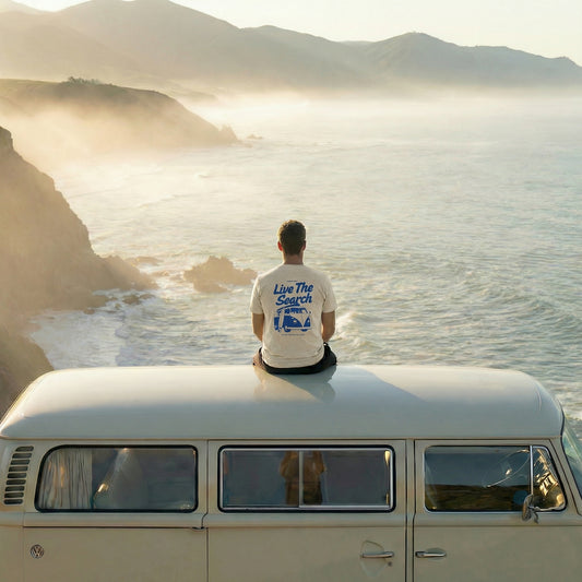 Premium Live The Search Back Print Tee