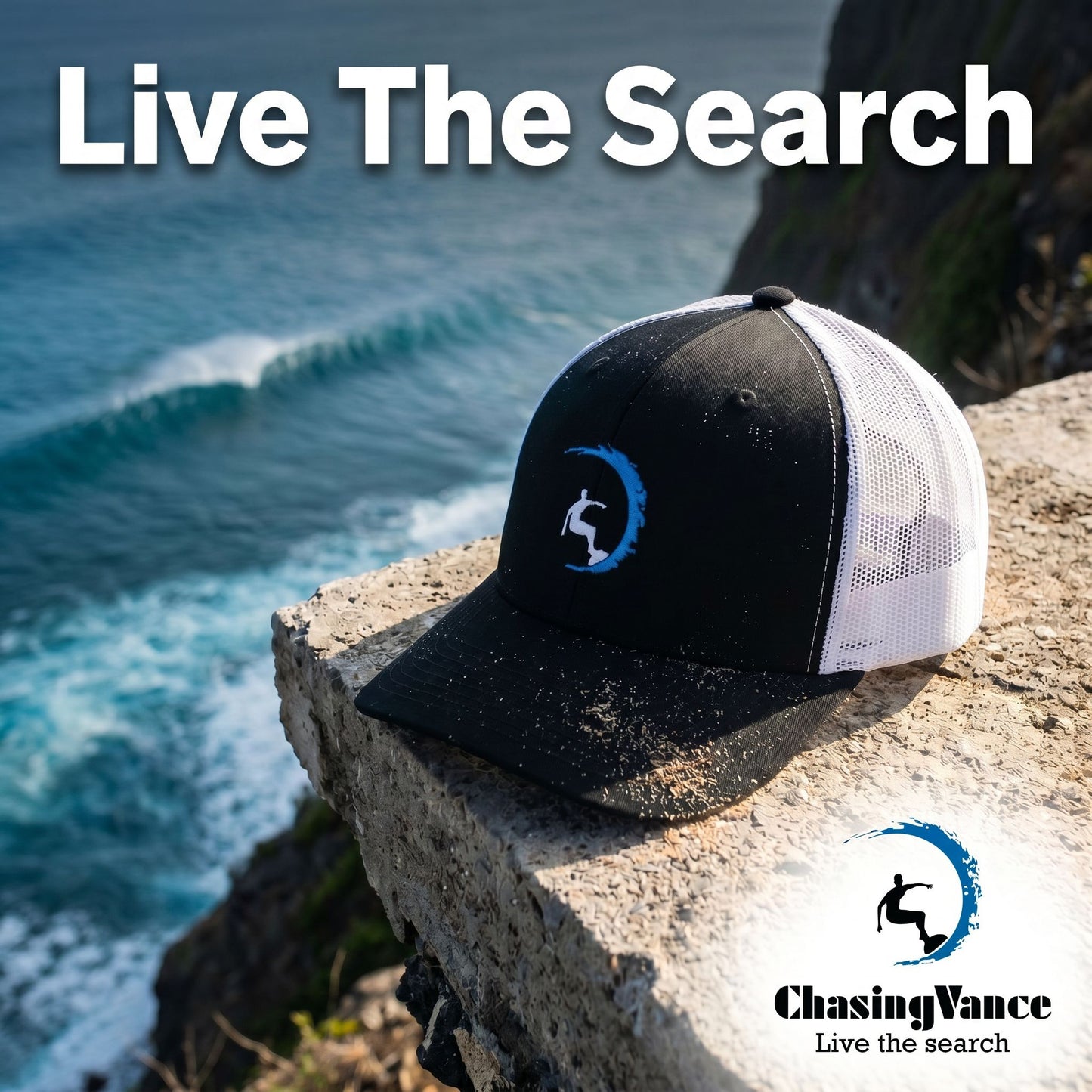 Classic Surf Logo Trucker Cap