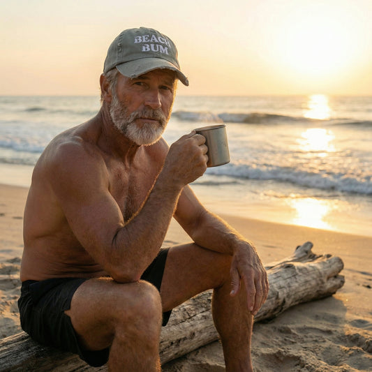Beach Bum Distressed Hat