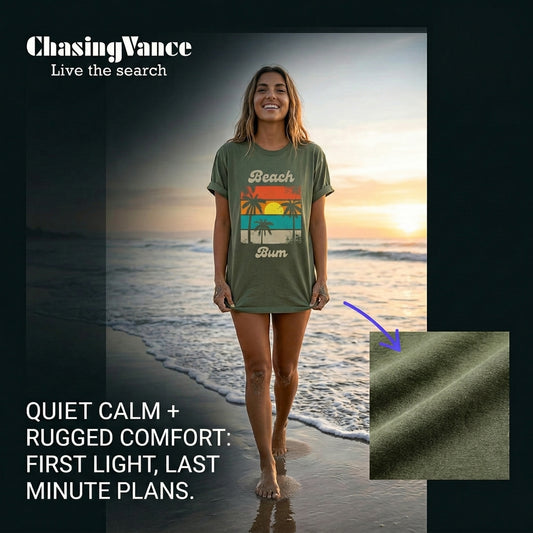 Premium Heavyweight Beach Bum Surf Tee