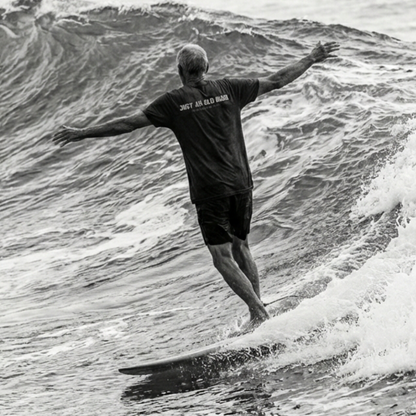 Just An Old Dude Premium Tee - Back Print