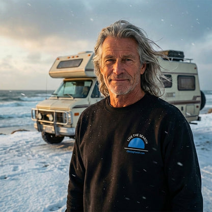 Live the search logo Sweatshirt