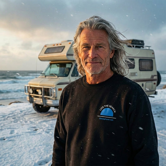 Live the search logo Sweatshirt