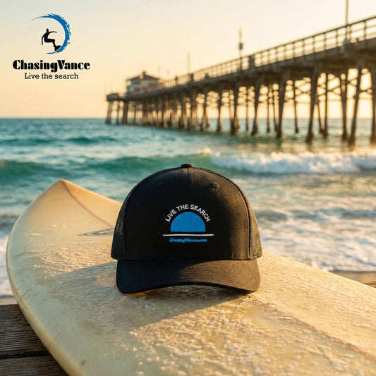 Live The Search Trucker Cap