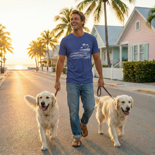 Tropical Beach Island Tee