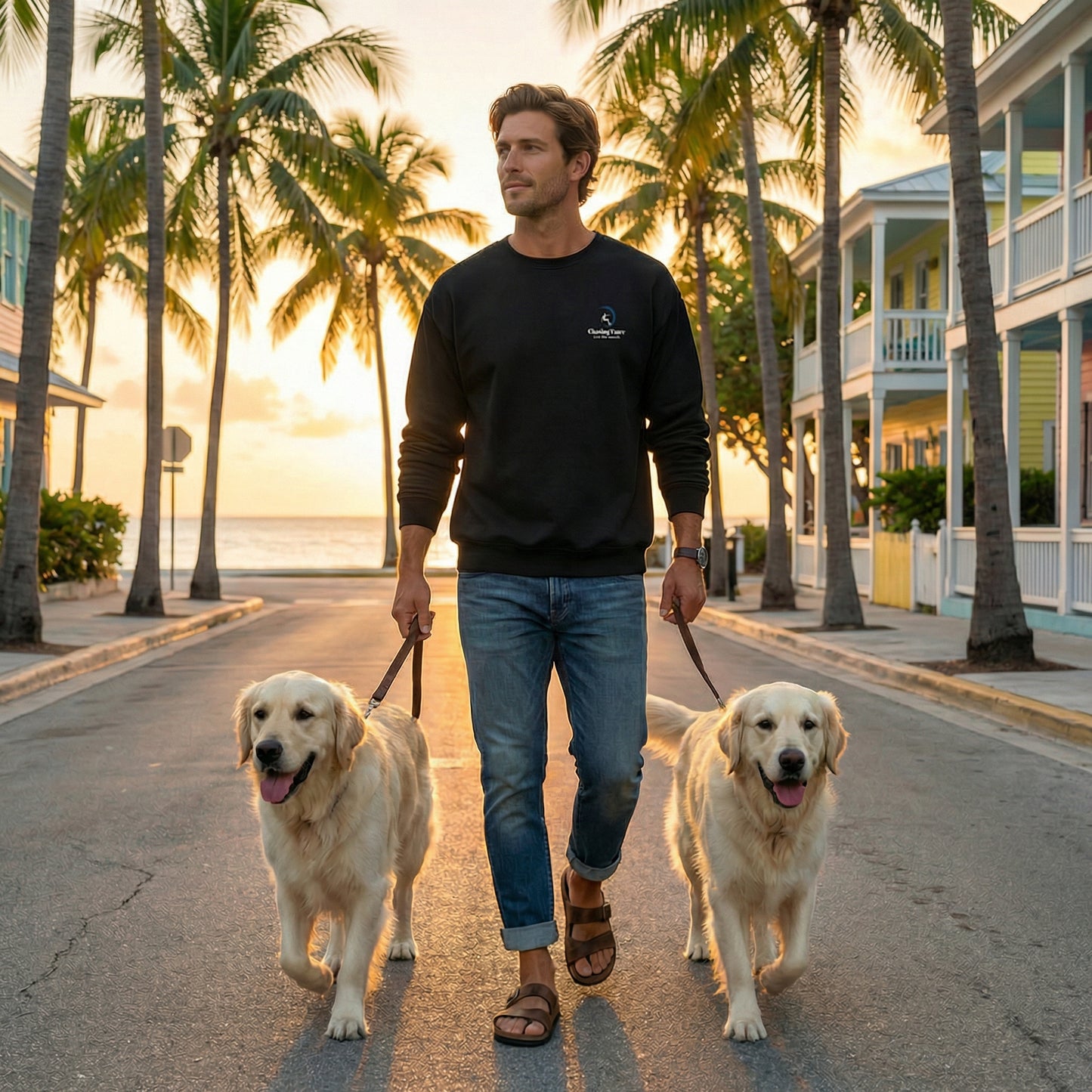 Live The Search Logo Premium Sweatshirt