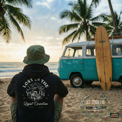 Lost In The Right Direction Premium Hoodie