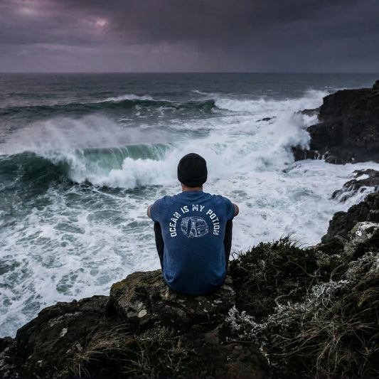 Premium Heavyweight Ocean Is My Potion Tee
