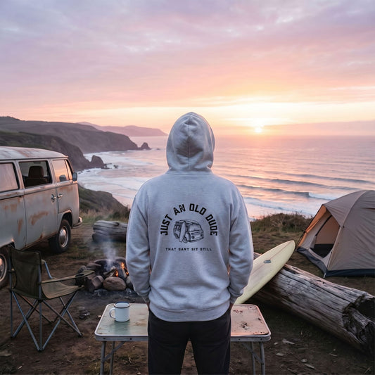 Premium Old Dude Adventure Hoodie