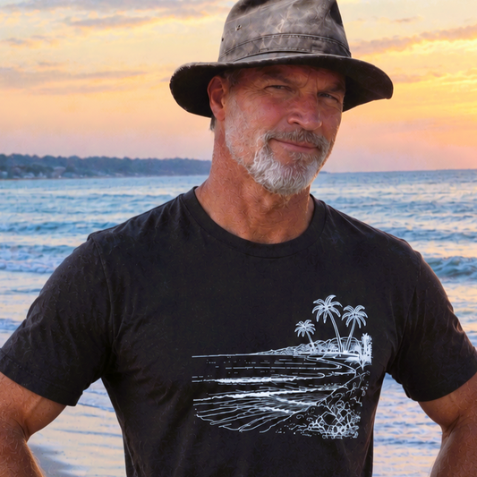 Tropical Beach Heavyweight Island Tee