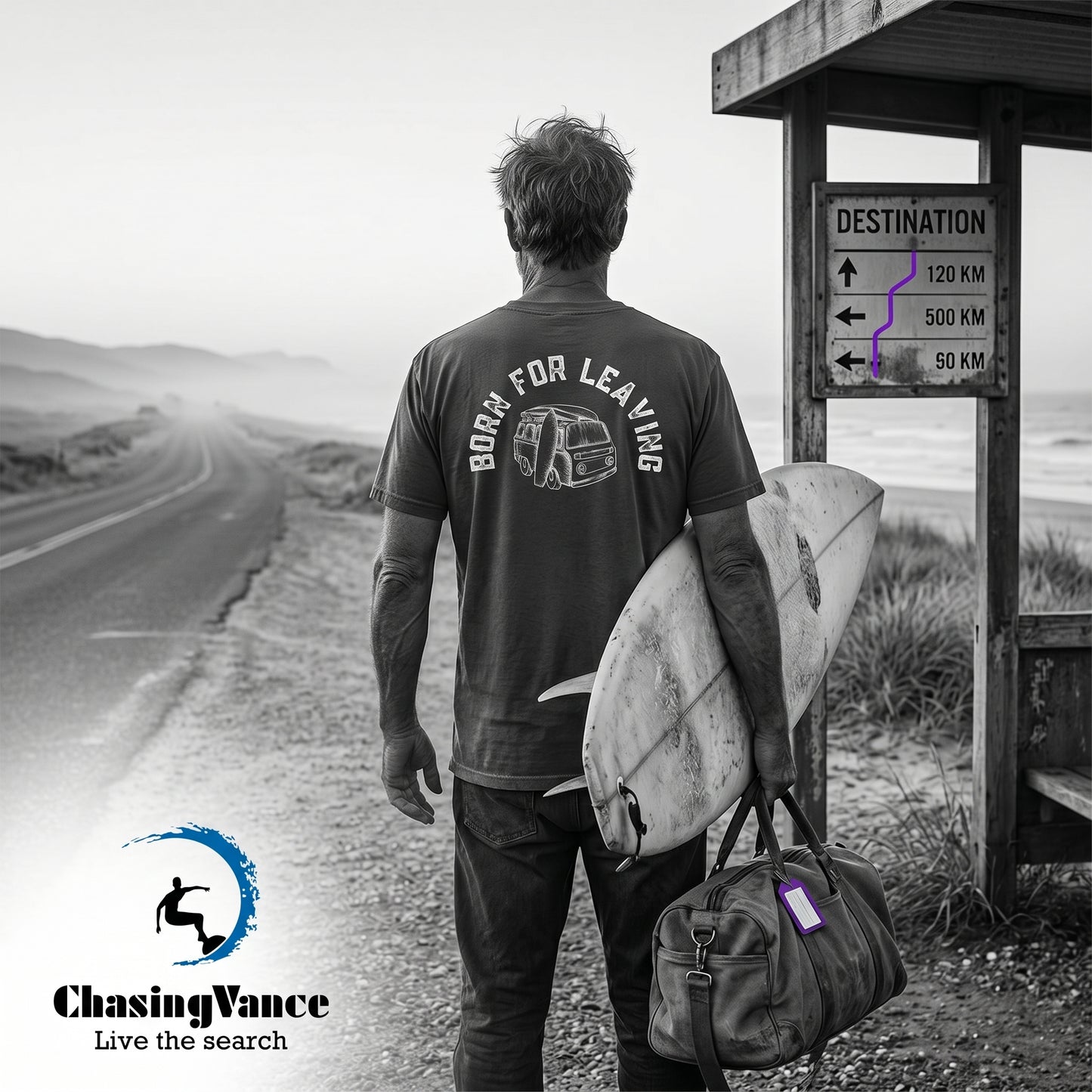 Premium Nomad Heavyweight Travel Tee