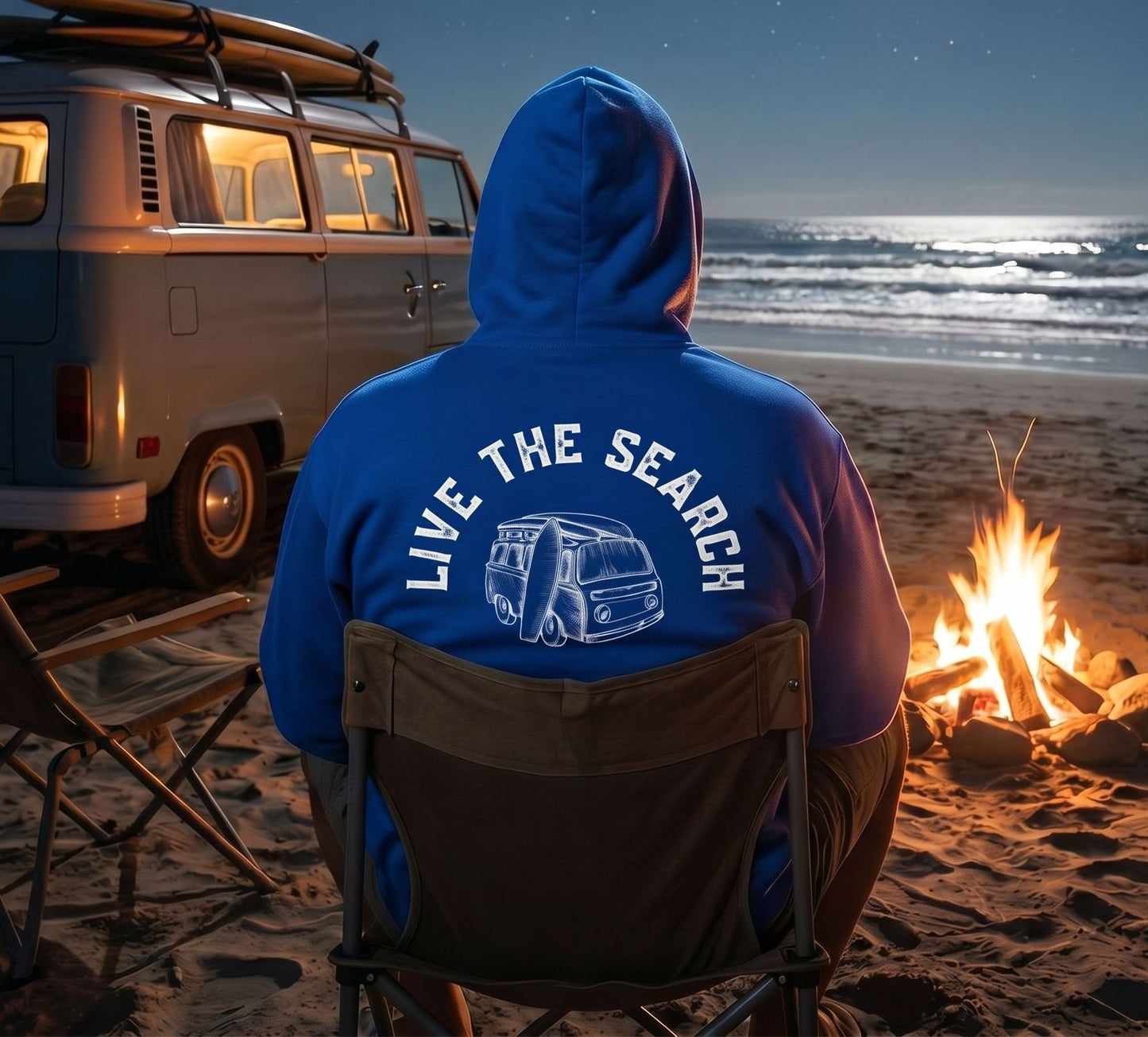 Live The Search Travel Hoodie