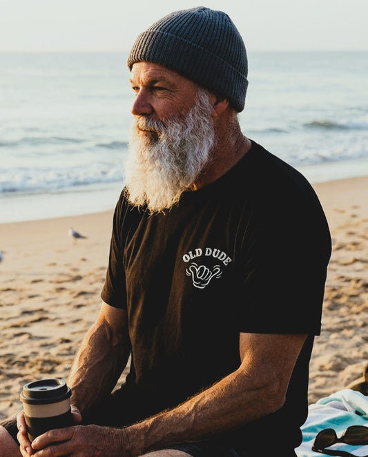 Old Dude Embroidered Heavyweight Tee