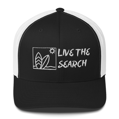 retro-trucker-hat-black-white-front
