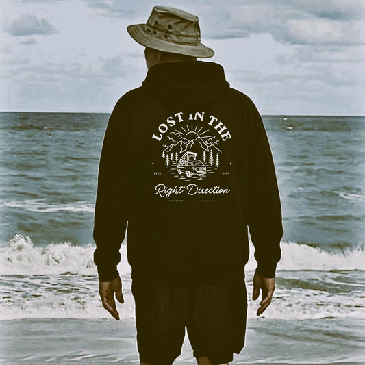 Lost In The Right Direction Premium Hoodie
